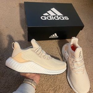 Adidas Alphaboost Ecru Tint Running Shoe